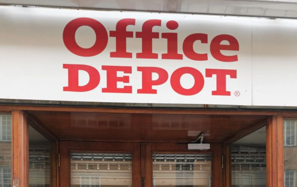 office depot kontorsmaterial papper pärm whiteboard billigt